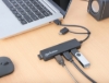 Imagen de HUB USB-A/C  V3.2  4 Ptos A, 5Gbps