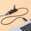 Imagen de Adaptador de Red GB USB A/C +Hub 3 ptos V3.0