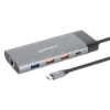 Imagen de Docking USB-C 10 ptos, 2xHDMI, 5xUSB-A, USB-C, USB-C PD, RJ45, Tarjeta SD-microSD