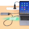 Imagen de Docking USB-C 10 ptos, 2xHDMI, 5xUSB-A, USB-C, USB-C PD, RJ45, Tarjeta SD-microSD