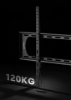 Imagen de Soporte TV p/pared 120kg, 60" a 120" fijo ultradelgado
