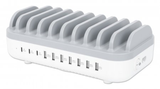 Imagen de Estación de carga USB 10 dispositivos, 120W