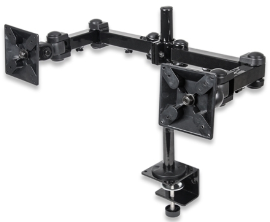 Imagen de Soporte Monitor p/2 Monitor 13 a 24" Escritorio