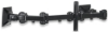 Imagen de Soporte Monitor p/2 Monitor 13 a 24" Escritorio