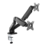 Imagen de Soporte Monitor p/2 Monitor 13 a 27" Escritorio, Gas