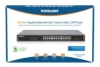 Imagen de PoE Switch GB 24 ptos 19" 30W/pto, 370W, 2 SFP Ports
