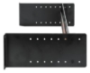 Imagen de Kit de carril DIN ajustable para rack 19", 2U