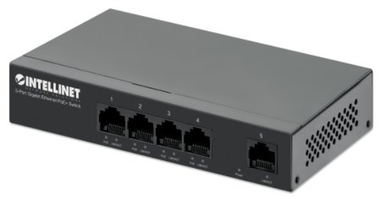 Imagen de PoE Switch GB  5 ptos 30W/pto, 40W