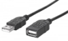 Imagen de Cable USB V2.0 Ext. Tipo A  0.9M Negro