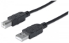 Imagen de Cable USB V2.0 A-B  0.9M, Negro