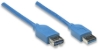 Imagen de Cable USB V3.2 Ext. Tipo A  3.0M Azul, 5 Gbps