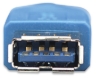Imagen de Cable USB V3.2 Ext. Tipo A  3.0M Azul, 5 Gbps