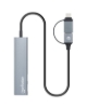 Imagen de HUB USB-A/C V3.2  2 Ptos A, 2 Ptos C, 5 Gbps