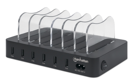Imagen de Estación de carga USB-A  6 dispositivos 50W