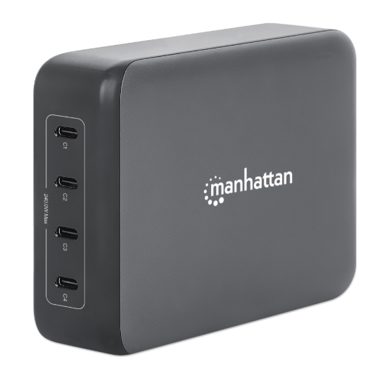 Imagen de Estación de carga USB-C, 4 puertos USB-C PD, 240W