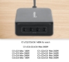 Imagen de Estación de carga USB-C, 4 puertos USB-C PD, 240W