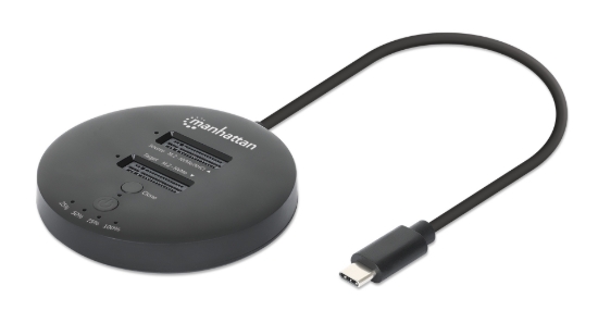 Imagen de Gabinete QuickDock USB-C 2ptos SSD M.2 NVMe
