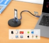 Imagen de Gabinete QuickDock USB-C 2ptos SSD M.2 NVMe