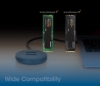 Imagen de Gabinete QuickDock USB-C 2ptos SSD M.2 NVMe