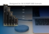 Imagen de Gabinete QuickDock USB-C 2ptos SSD M.2 NVMe