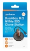 Imagen de Gabinete QuickDock USB-C 2ptos SSD M.2 NVMe