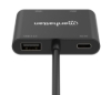 Imagen de Convertidor USB-C a HDMI 2 puertos 4K - MST