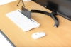Imagen de Teclado y Mouse Optico Inalambrico 2.4G & Bluetooth Blanco Combo Tecla Tijera