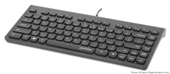 Imagen de Teclado Chocolate USB cableado Negro