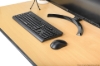 Imagen de Teclado y Mouse Optico Inalambrico 2.4G Negro combo