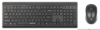 Imagen de Teclado y Mouse Optico Inalambrico 2.4G Negro combo