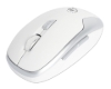 Imagen de Mouse Optico Inalambrico 6 botones Diestro 2.4G Blanco