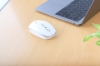 Imagen de Mouse Optico Inalambrico 6 botones Diestro 2.4G Blanco