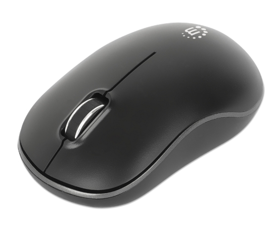 Imagen de Mouse Optico Inalambrico 3 botones 2.4G Negro