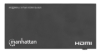 Imagen de Switch HDMI 4K@60Hz, 3 entradas compacto negro