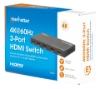 Imagen de Switch HDMI 4K@60Hz, 3 entradas compacto negro
