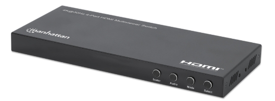 Imagen de Switch multiviewer HDMI de 4 puertos 4K