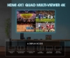 Imagen de Switch multiviewer HDMI de 4 puertos 4K