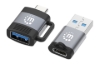 Imagen de Adaptador USB-C V3.2  Gen1, A-C y C-A 2 pzas.