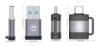 Imagen de Adaptador USB-C V3.2  Gen1, A-C y C-A 2 pzas.