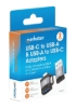 Imagen de Adaptador USB-C V3.2  Gen1, A-C y C-A 2 pzas.