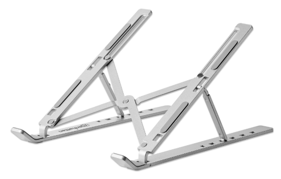 Imagen de Soporte laptop p/Escritorio, de posiciones, aluminio, Premium