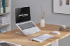 Imagen de Soporte laptop p/Escritorio, de posiciones, aluminio, Premium