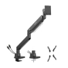 Imagen de Soporte Monitor p/1 Monitor 17 a 57" Escritorio, pistón