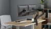 Imagen de Soporte Monitor p/2 Monitor 17 a 45" Escritorio