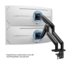 Imagen de Soporte Monitor p/2 Monitor 17 a 45" Escritorio