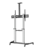 Imagen de Soporte TV tipo Carro 100 kg, 60 a 80", Aluminio
