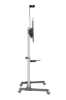 Imagen de Soporte TV tipo Carro 100 kg, 60 a 80", Aluminio