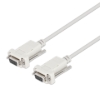 Imagen de Cable Null Modem Crossover DB9H-DB9H, 2M