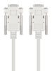 Imagen de Cable Null Modem Crossover DB9H-DB9H, 2M