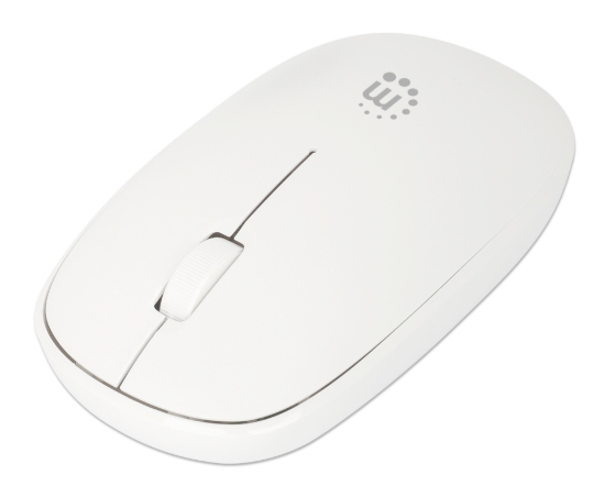 Imagen de Mouse Optico Inalambrico 2.4G Blanco